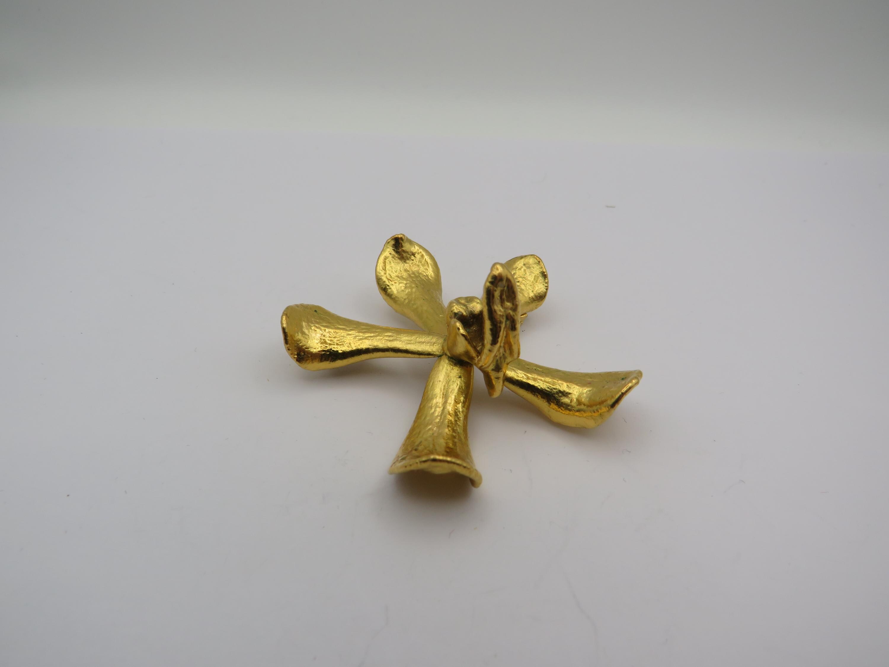 Singapore orchid brooch - Etsy 日本