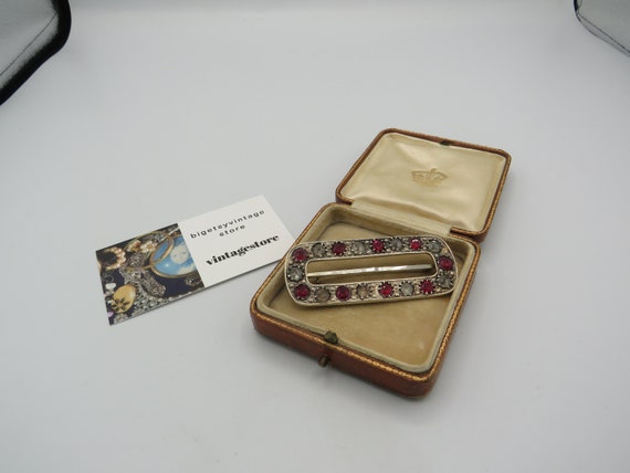 spectacular solid sterling antique Victorian 1899… - image 1