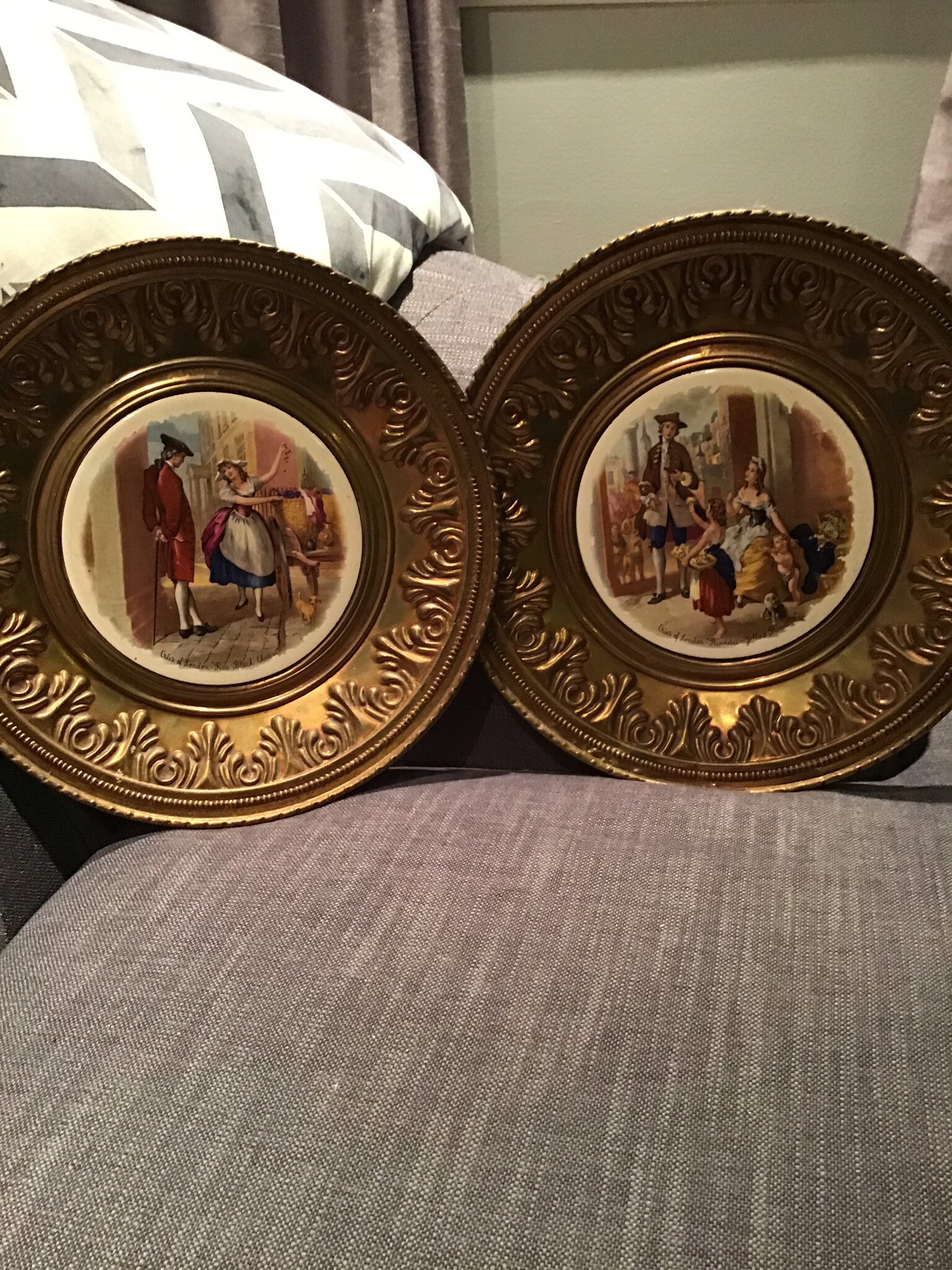 Cries of london brass plates Etsy