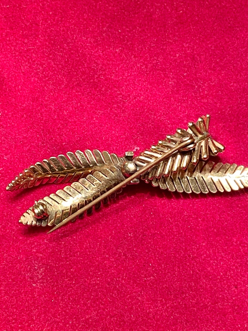 vintage Rolled gold vintage brooch stamped vintage brooch vintage jewellery