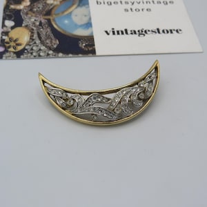 VINTAGE RHINESTONE PIN Brooch Attwood Sawyer Swarovski VINTAGE RHINESTONE PIN Brooch Attwood Sawyer Swarovski