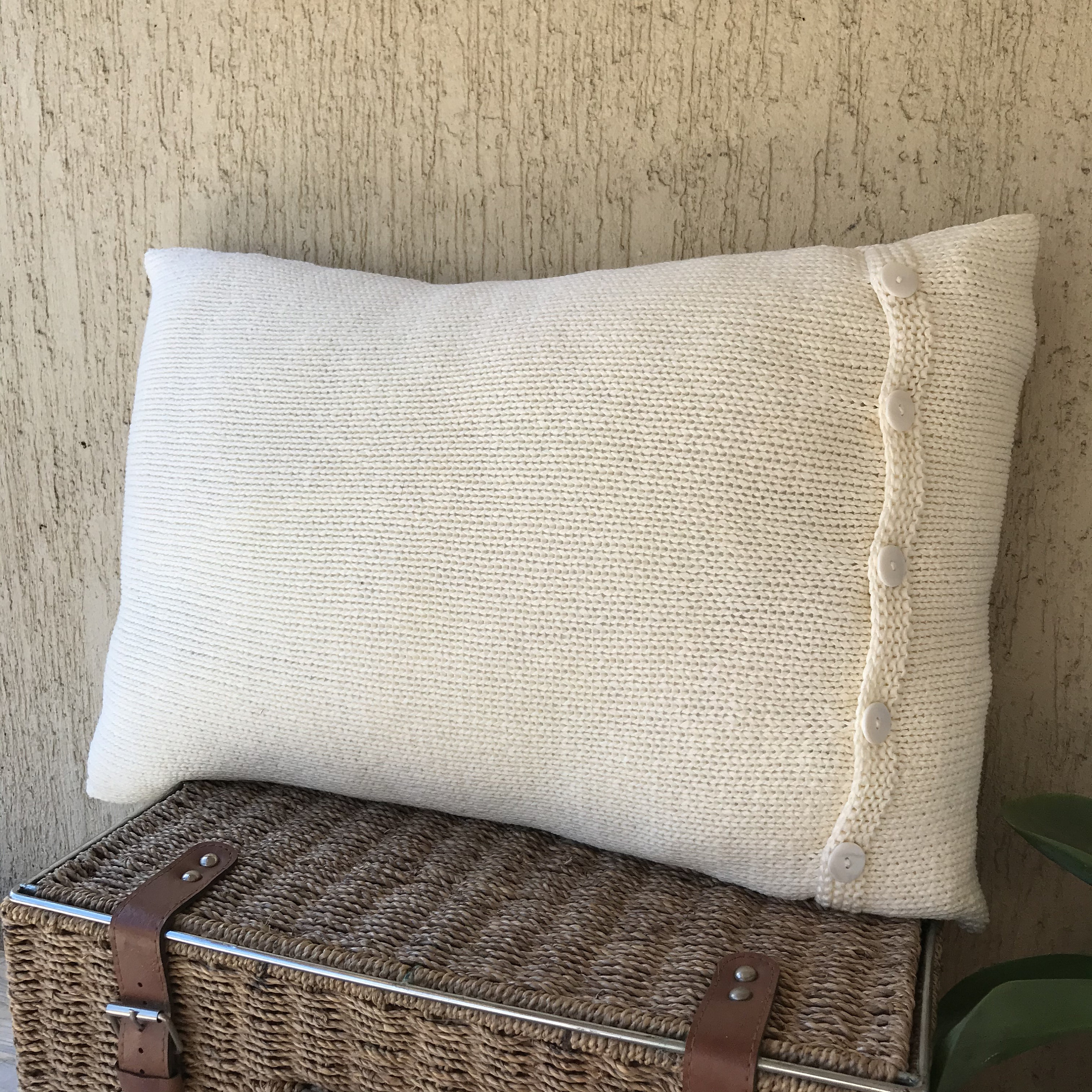 Macrame lumbar pillow Rustic throw pillow Home decor Etsy