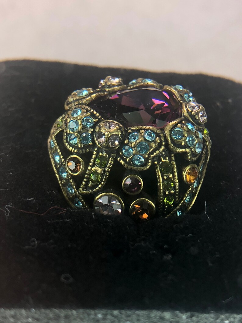 Vintage Heidi Daus Statement Ring image 2