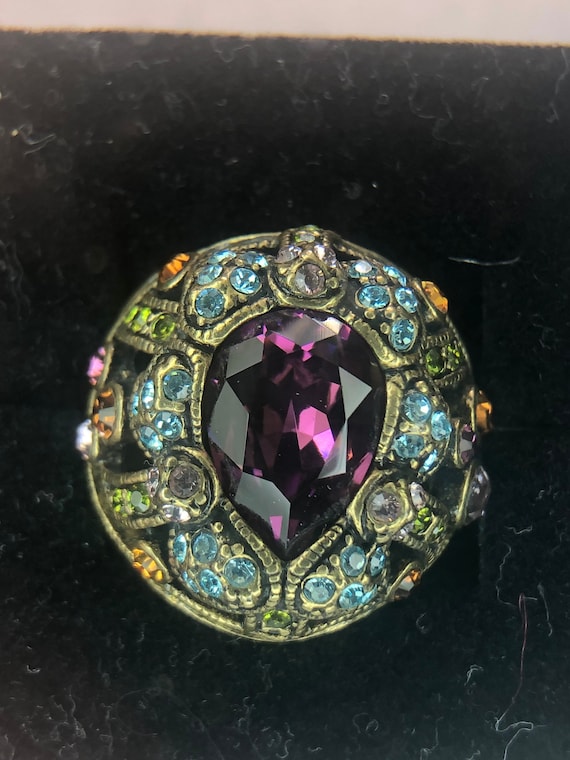Vintage Heidi Daus Statement Ring - image 7