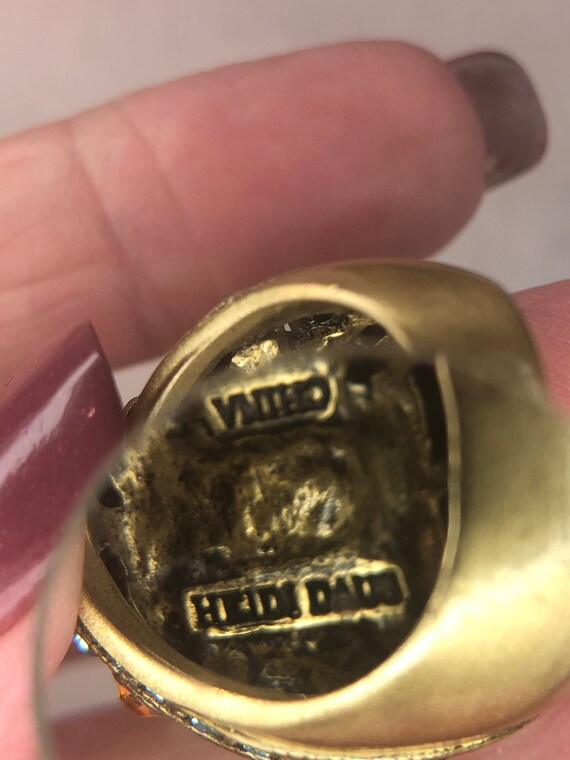 Vintage Heidi Daus Statement Ring - image 9
