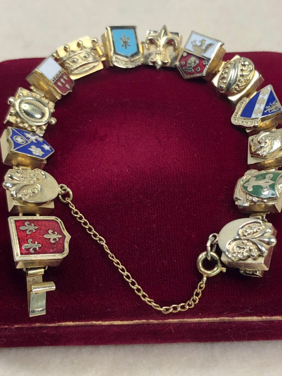Vintage Eurapean Souvenir Bracelet