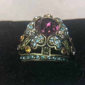 Vintage Heidi Daus Statement Ring image 4