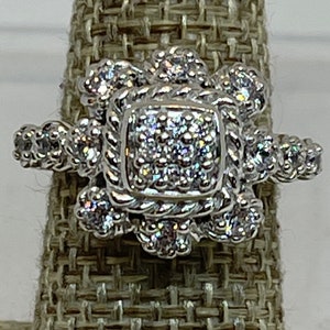 Vintage Judith Ripka Sterling Ring