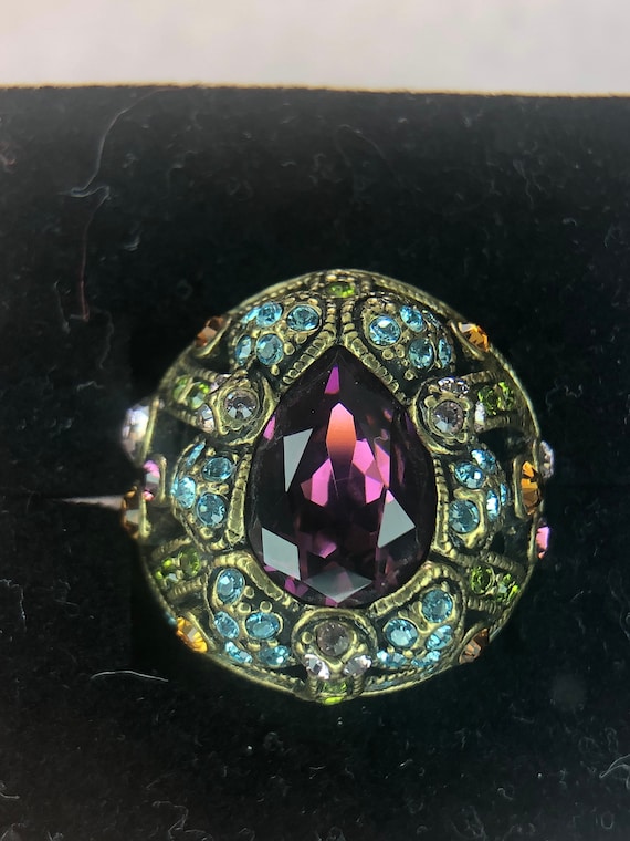 Vintage Heidi Daus Statement Ring - image 6
