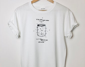 If the stars were mine t-shirt - sweet lyrical -unisex -women's fit