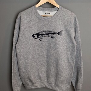 Visskelet sweatshirt - unisex