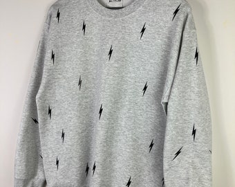 Miniature Lightning bolt sweatshirt - unisex