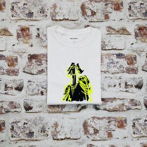 Gul Neon Commander dockhuvud t-shirt