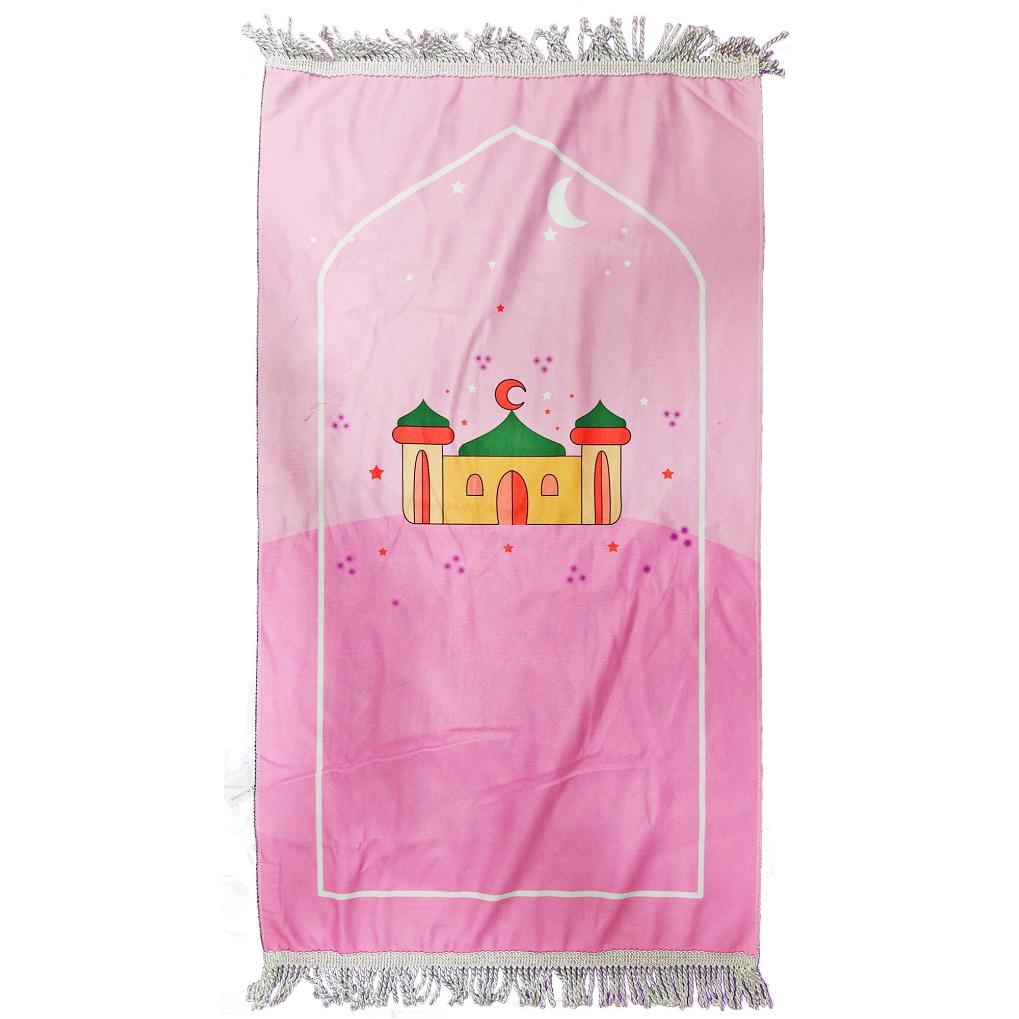 Tapis de prière pour Enfants Tapis Musulman, Tapis de prière Pompon de  Dessin animé, Tapis de prière Musulman Islamique, Cadeau de S - Cdiscount  Maison