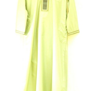 Collar Thobe Qatari Arab Saudi Jubba Dishdash Pyjama Trousers Boys and Mens Long Dishdash Robe Boys Sizes Desert UAE Oman Sheikh Costume