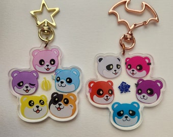 Bandori Michelle Band Keychains