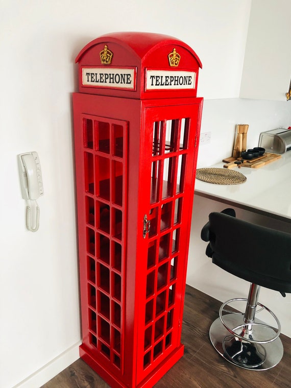 Telephone Box Wine Rack Etsy