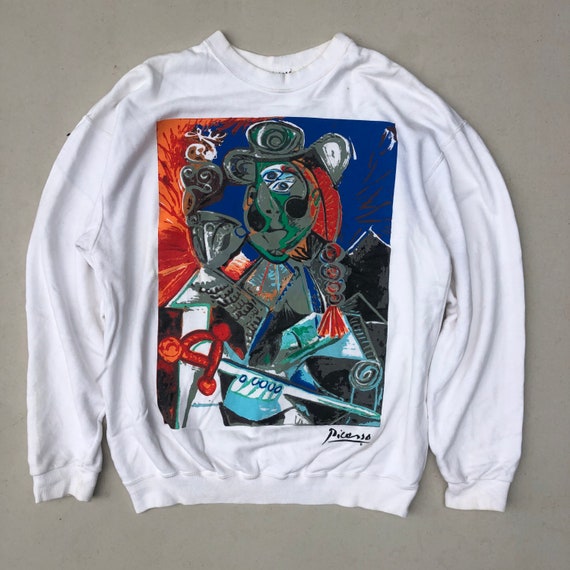 Vintage 90’s Pablo Picasso Original Art Sweatshirt