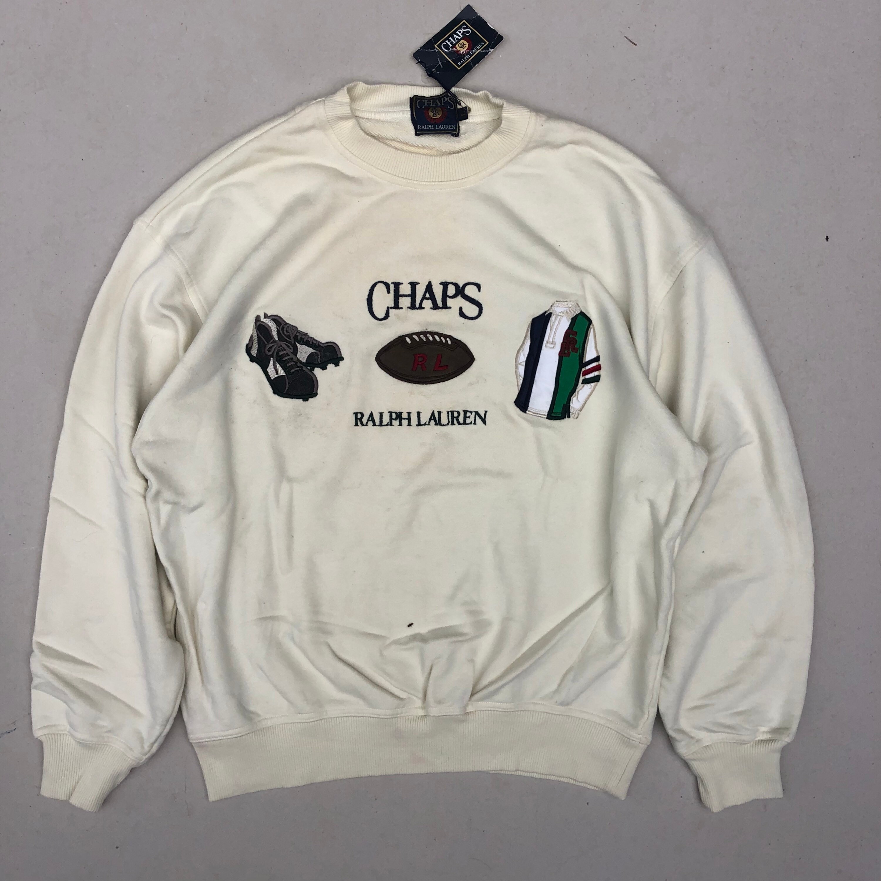 chaps crewneck