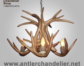 CRS-17 Reproduction Antler Whitetail Chandelier