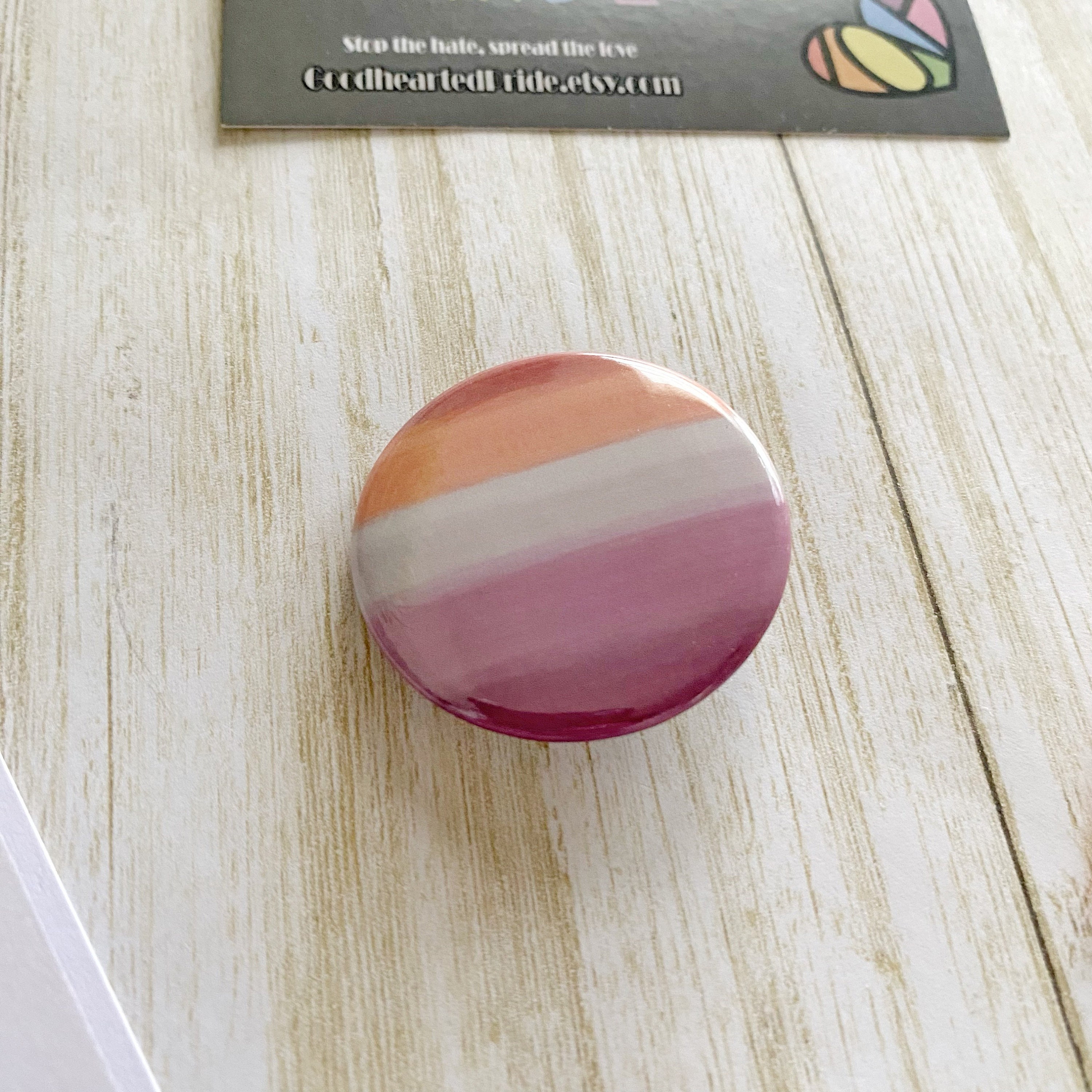 1.5 Watercolor Lesbian Pin LGBTQIA Gifts - Etsy