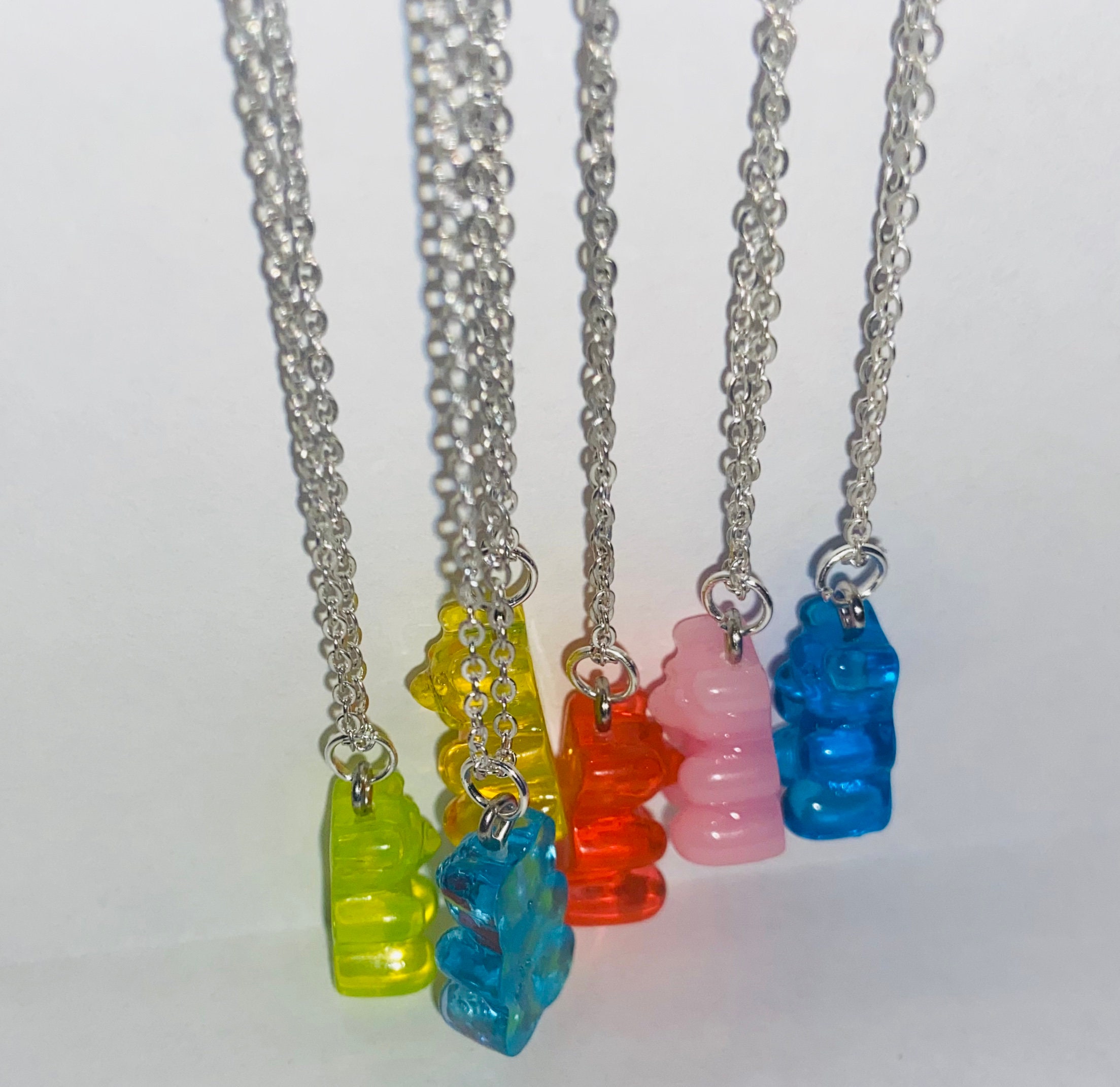Gummy bear necklace Etsy
