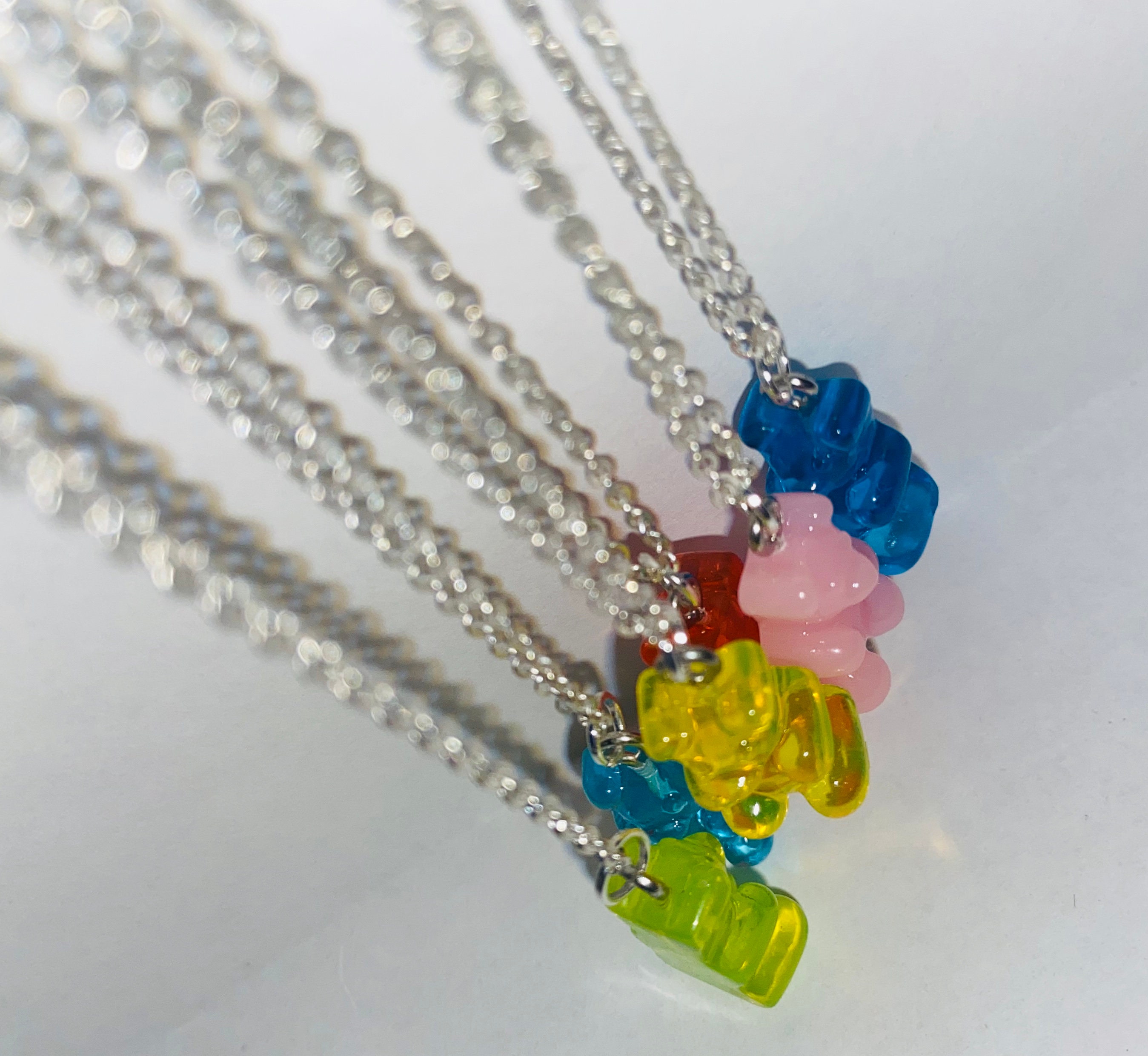 Gummy bear necklace Etsy