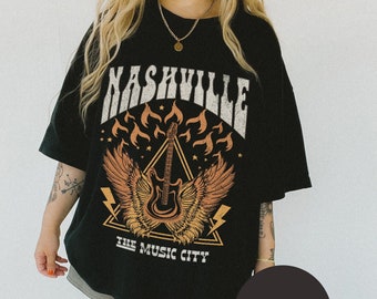 Nashville Shirt Guitar Shirt Nashville Bachelor Country Music Shirt Midwest Shirt Southern Shirts Texas Shirt Girls Trip Shirt Nashville Bac