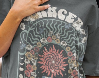 Cancer Zodiac Shirt Cancer Zodiac Gifts Zodiac Shirt Astrology Shirt Mystical Shirt Cancer Zodiac Gift Zodiac Shirts Zodiac T shirt Cancer