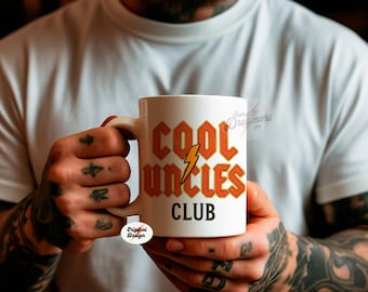 Cool Uncles Club Mug New Uncle Gift Baby Announcement Baby Shower Gift Pregnancy Reveal Funny New Uncle Uncle to be Gift for New Uncle New