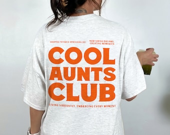 Cool Aunts Club Aunt tshirt Cool Aunt shirt Cool Aunts Club Promoted To Aunt Cool Aunt Shirt Aunt Sweater Future Aunt Gifts Cool Aunt Club N