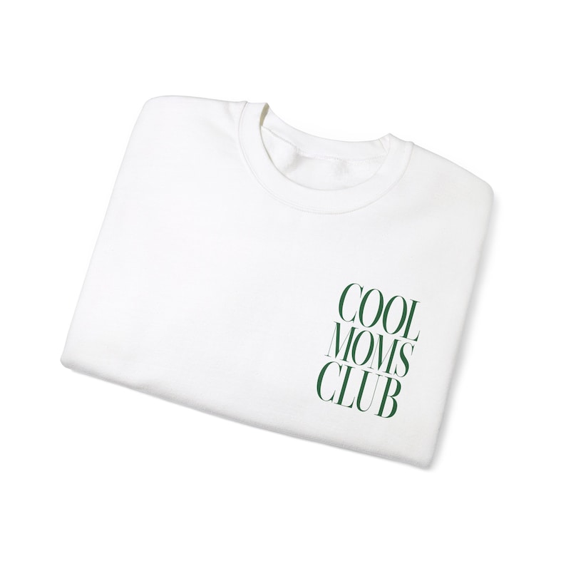 Cool Moms Club Cool Moms Sweatshirt First Time Mom Gift Presents For Mom First Time Mom Cool Mom Club Cool Moms Sweatshirt Expecting Mom Gif image 6