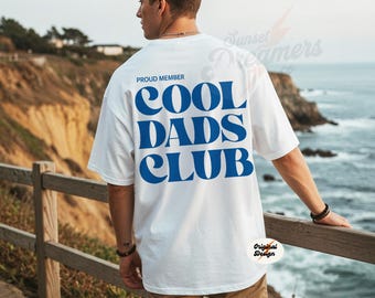 Cool Dads Club Tshirt Cool Dad Club New Dad Gift Baby Announcement Baby Shower Gift Pregnancy Reveal Funny New Dad to be Gift for New Dad