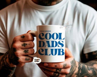 Cool Dads Club Mug Cool Dad Club New Dad Gift Baby Announcement Baby Shower Gift Pregnancy Reveal Funny New Dad to be Gift for New Dad Gift