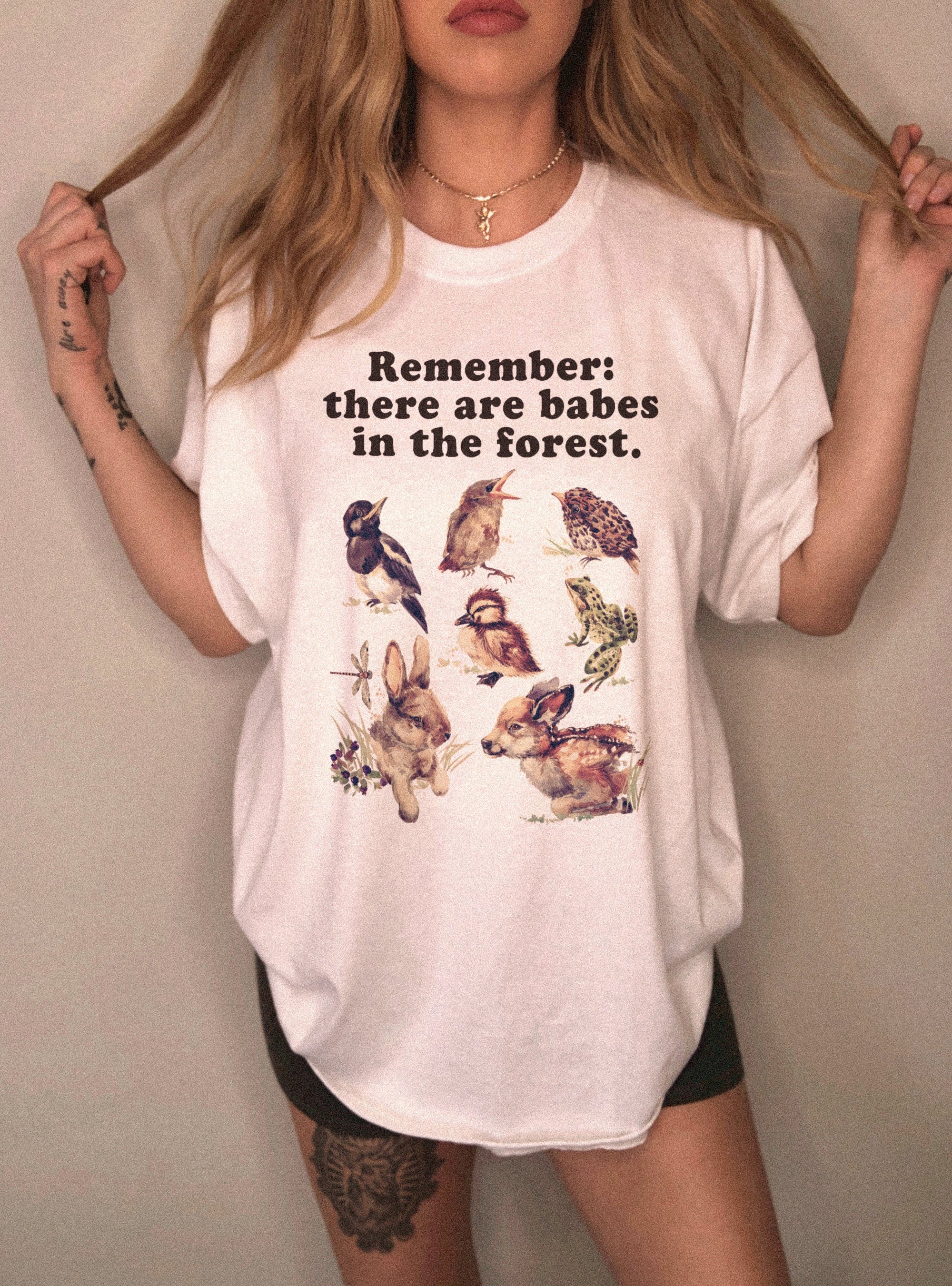 Vintage Style Forest Shirt Cottagecore Clothing Plant Shirt | Etsy