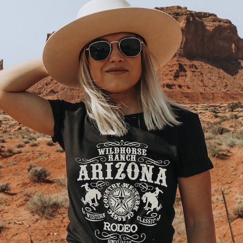 Western Graphic Tshirt Vintage Inspired Western Clothing for Etsy