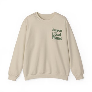 Sudadera Planeta Regalos Ambientales Sudadera del Día de la Madre Tierra Sudadera Ambiental Sudadera de Naturaleza Sudadera Madre Tierra imagen 5