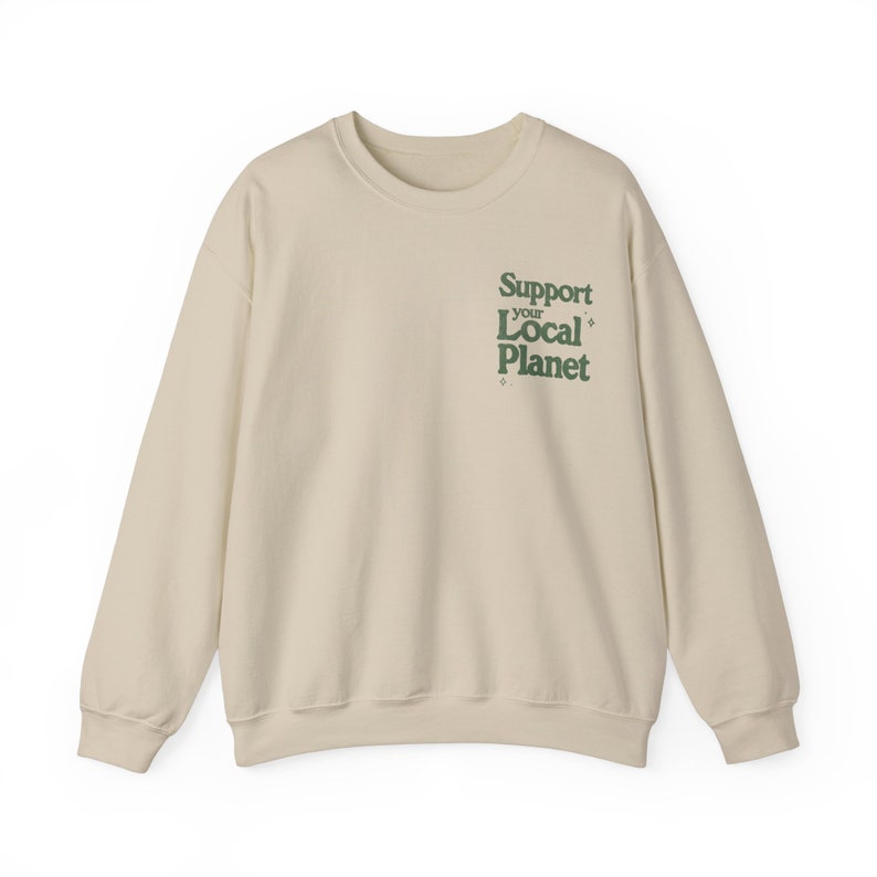 Sudadera Planeta Regalos Ambientales Sudadera del Día de la Madre Tierra Sudadera Ambiental Sudadera de Naturaleza Sudadera Madre Tierra imagen 5