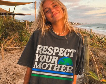 Earth Day Shirt Mother Earth T-shirt Earth Shirt Environmental Shirt Environment Shirt Activist Shirt Save The Planet Aesthetic Clothes Tre