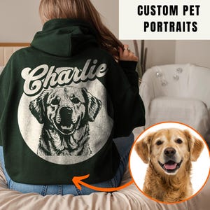 Sweat tête de chien Sweat à capuche personnalisé pour chien Sweat à capuche personnalisé pour animal de compagnie Sweat à capuche de chien personnalisé Sweat à capuche pour animal de compagnie