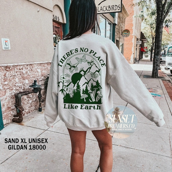 Earth Day Sweatshirt Love Your Mother Environmental Sweatshirt