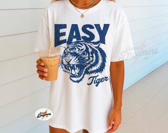 T-shirt tigre facile à vivre