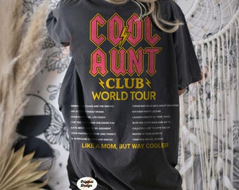 Club de tías geniales Camiseta de tía Camiseta de tía genial Club de tías geniales Ascendida a tía Camiseta de tía genial Suéter de tía Regalos para futuras tías Club de tías geniales