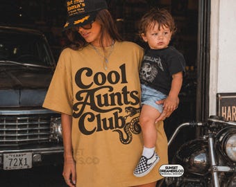 Club de tías geniales Camiseta de tía genial Camiseta de tía genial Club de tías geniales Ascendida a tía Camiseta de tía genial Suéter de tía Regalos para futuras tías Club de tías geniales