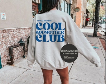 Godmother Sweatshirt Godmother Proposal Gift For Godmother Godmother Gifts God Mother Gift Madrina Proposal Godparents Godparents Proposal
