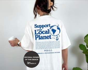 Earth Day Shirt Mother Earth T-shirt Earth Shirt Environmental Shirt Environment Shirt Activist Shirt Save The Planet Aesthetic Clothes Tre