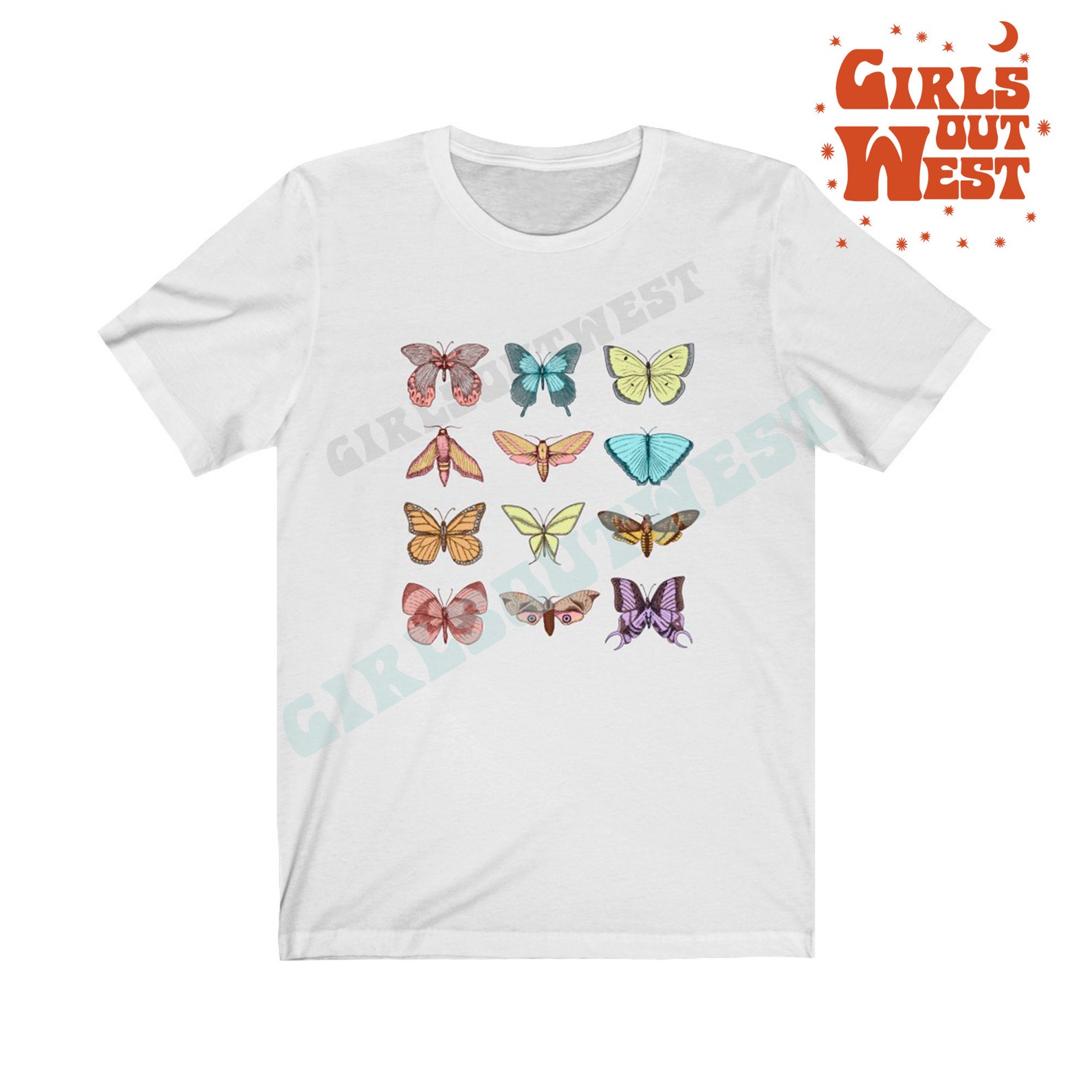 Butterfly Tshirt Vintage Butterfly Tshirt Butterfly Vintage | Etsy