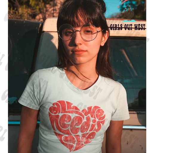 Love 70s T-shirthippie Shirtretro Vibe 