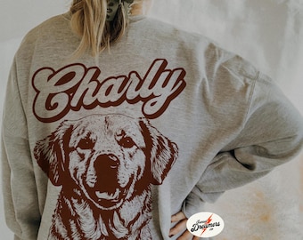 Dog Portrait Shirt Custom Pet Shirt Dog Face Shirt Dog Remembrance Gift Custom Cat Shirt Custom Pet Tshirt Dog Picture Shirt Dog Portrait