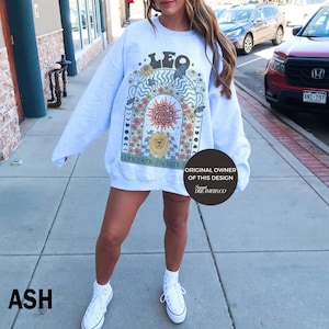Zodiac Sweatshirt Leo Sweatshirt Gemini Crewneck LeoShirt Astrology Sweatshirt Leo Gift Leo Sweater Men Leo Sweater Leo Merch Leo T-shirt